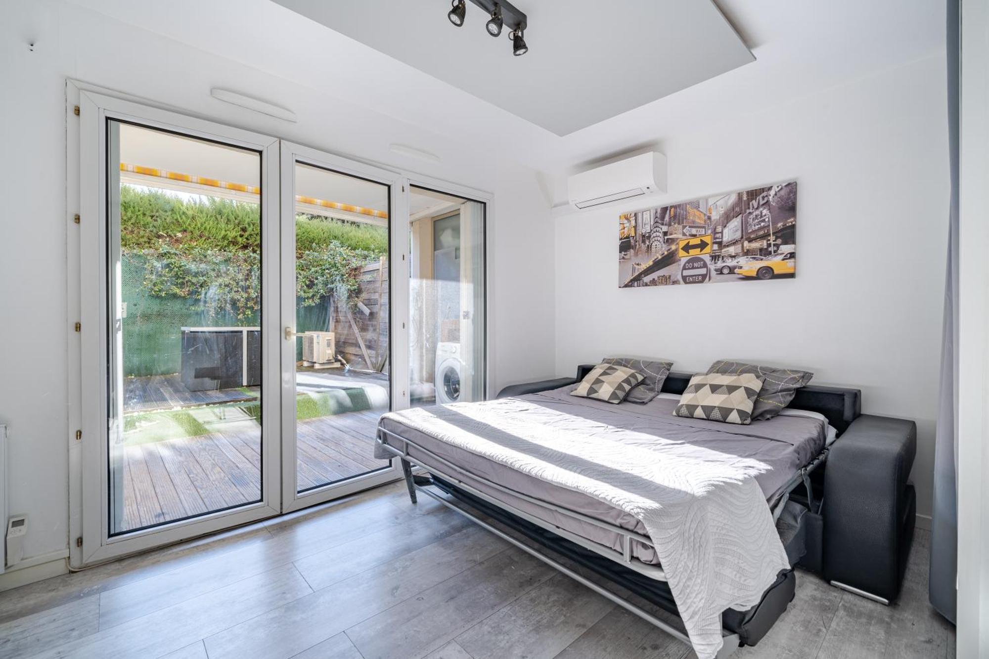 Charmant Studio Cagnes-sur-Mer Bagian luar foto