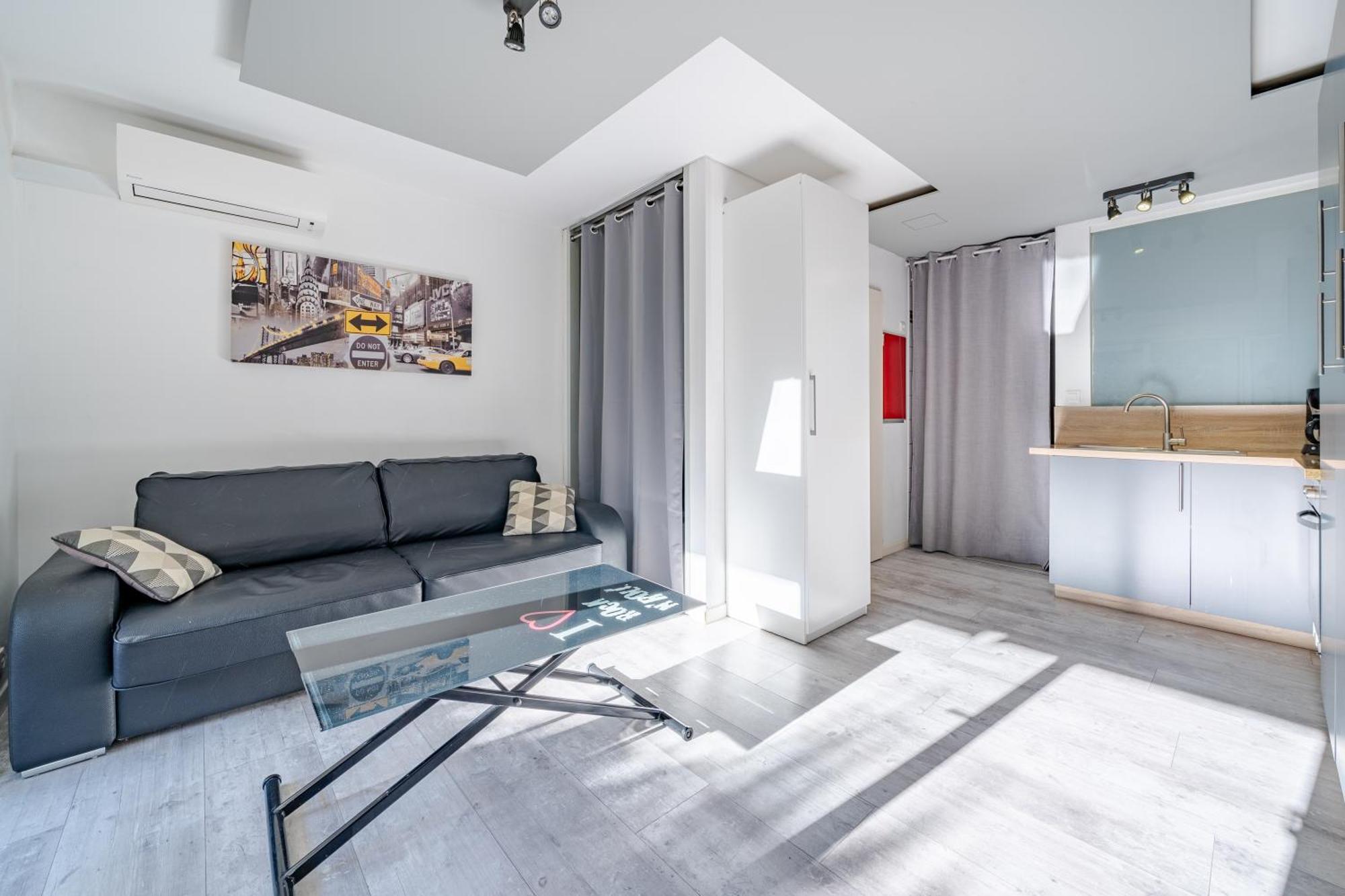 Charmant Studio Cagnes-sur-Mer Bagian luar foto